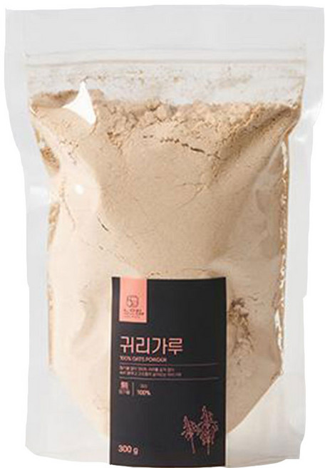 느으림 건강하게 두 번 볶은 귀리가루, 1개, 300g