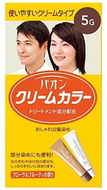 파온 크림 컬러 5G 깊이있는 밤색 40g+40g, 1개, 상세페이지 참조 - 쿠팡