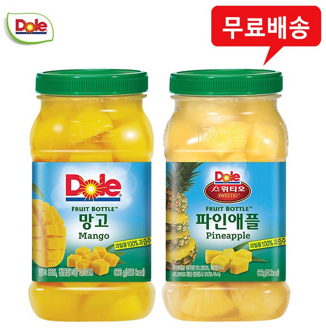 Dole 돌 후룻바틀 망고1개+파인애플1개, 1개