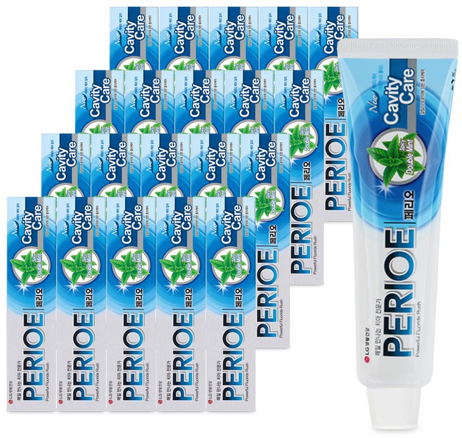 페리오 캐비티케어 알파 치약, 160g, 29개