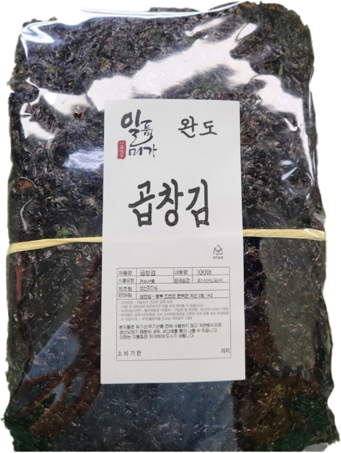 햇 완도 곱창김 100장 명풍 돌김, 1개