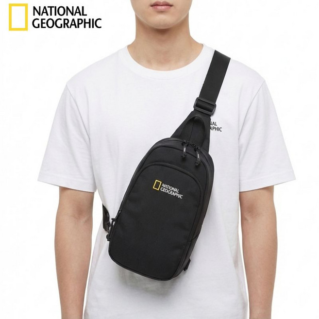 내셔널지오그래픽 베이직 슬링백 여행 보조가방 카메라 간편 데일리 남녀공용 3.5L