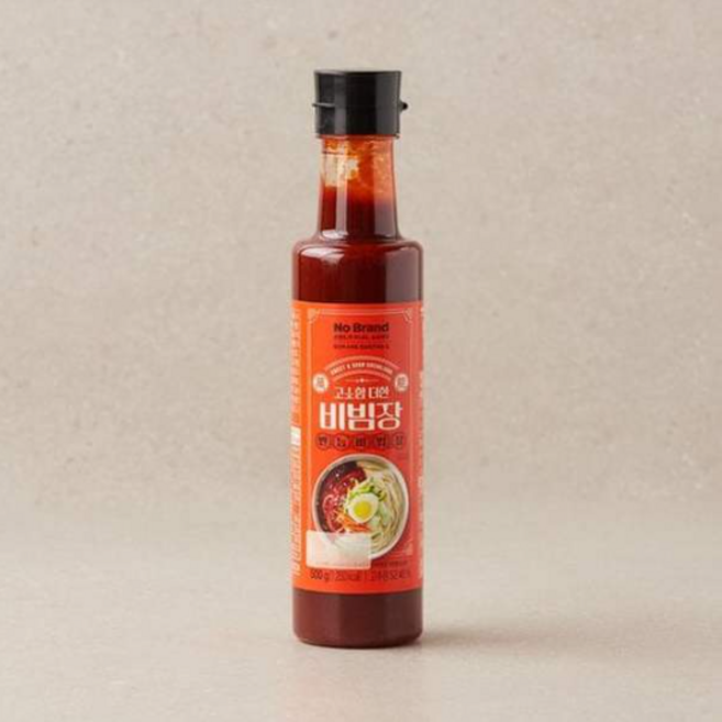 노브랜드 비빔장 하나로 한 끼 식사 뚝딱 정성 가득 비빔장 500g x2개, 1kg, 2개