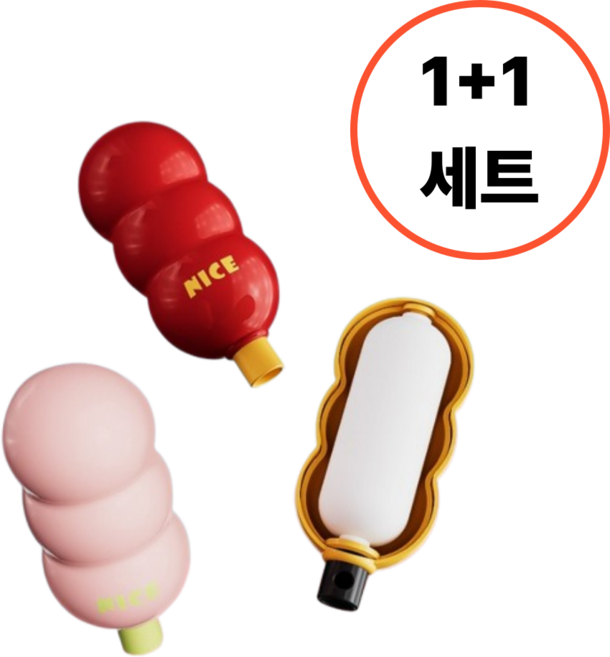 탕후루 미니 물세척 실리콘 돌돌이 1+1 휴대용 반영구 먼지제거기, 핑크, 1개