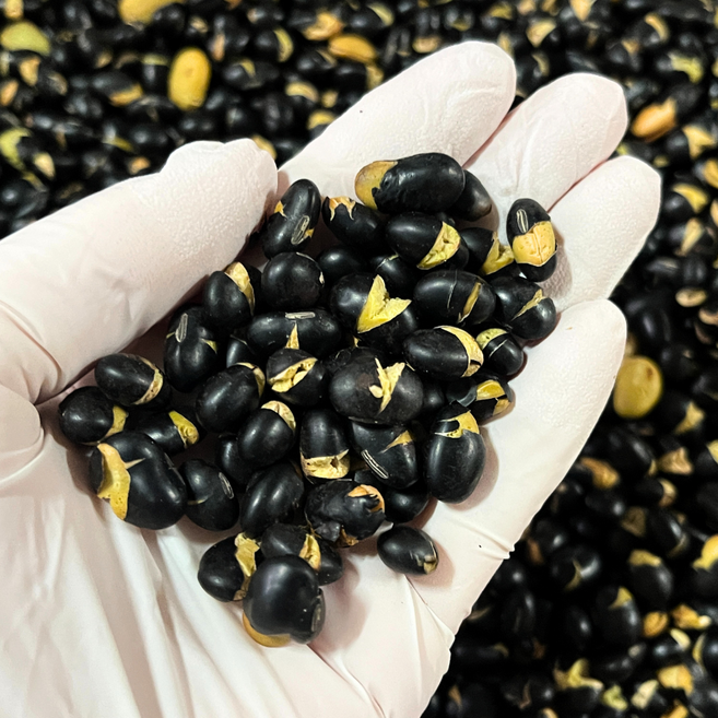 국산 압력으로 볶은 검은콩 햇 볶음 서리태, 1개, 200g