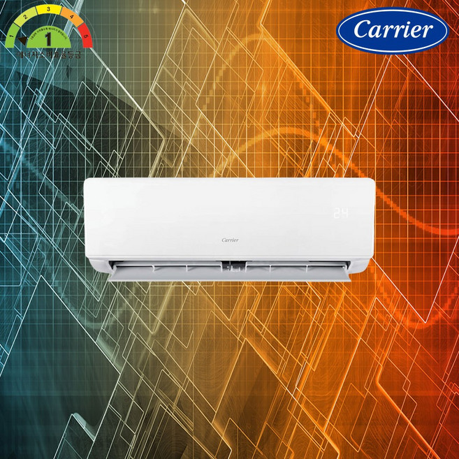 소상공인지원 1등급 에어컨 냉난방기 캐리어 인버터 벽걸이 40% 환급 기본설치별도, 6평형 1등급 (냉전)