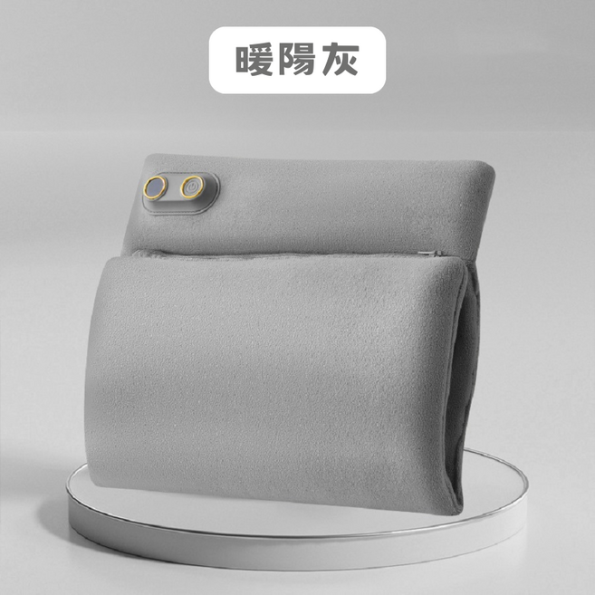電熱毯 柔軟親膚材質 恆溫發熱 輕巧便攜 多功能用途, 暖陽灰