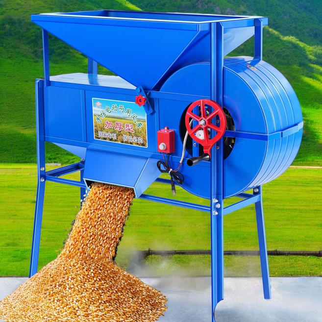 철마농기계 들깨 탈곡기 깨 터는기계 풍구 타작기 분리기 선별기 타작 기계 콩 참깨 옥수수, 1개