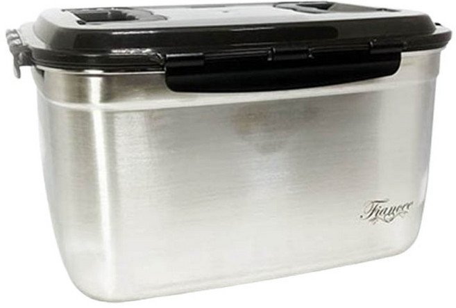키친아트 스텐304 대용량 김치통12L, 1개, 단품