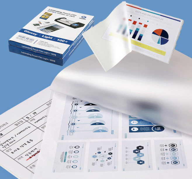 (카피어랜드) 라미네이팅 코팅 필름 100매 1종 코팅지, 95X135(사진)