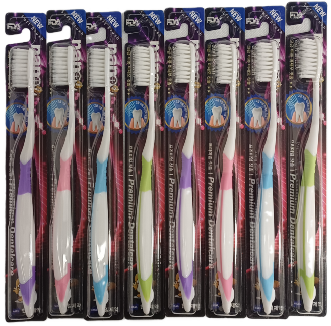 한일제약 프리미엄 이중모 나노 칫솔 4종 세트, 2세트