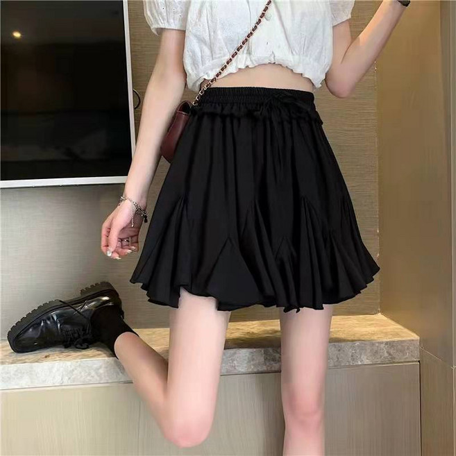 lofei 여성 여름 캉캉 미니 스커트 레이어드 플레어 치마
