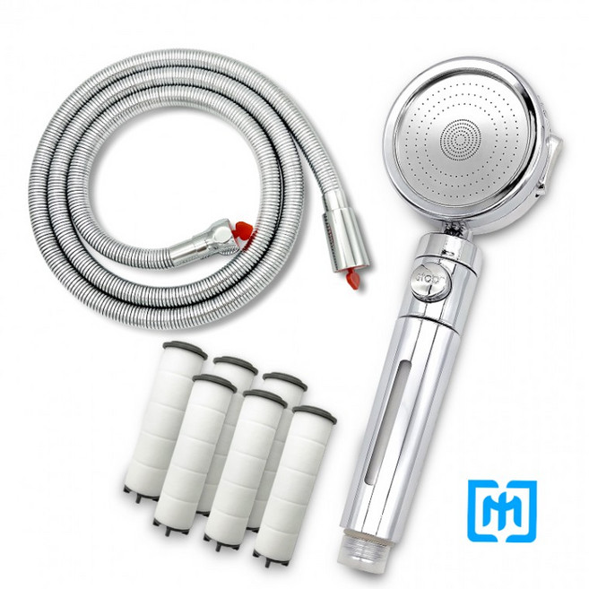 바오스레 감김방지 샤워기 호스 필터6P 풀세트, 3개