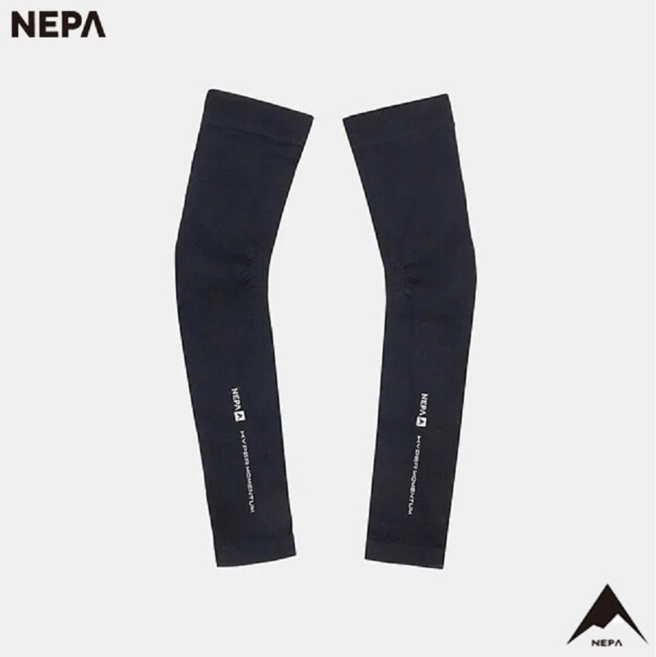 네파 NEPA 24년 이월 공용 봄여름 정말 가벼운 심리스팔토시 7KC7912 27L930 27L691, 블랙, 1개