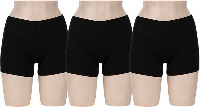 포이 피부에 순한 모달 2부속바지 3P 빅사이즈