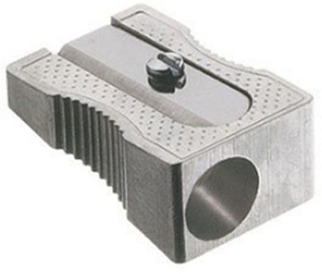 파버카스텔 메탈 연필깎이 [1홀/금속/전문가용/183100], 1개, 183100