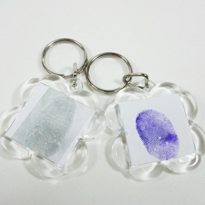 과학수사대-지문 열쇠고리[5인용]