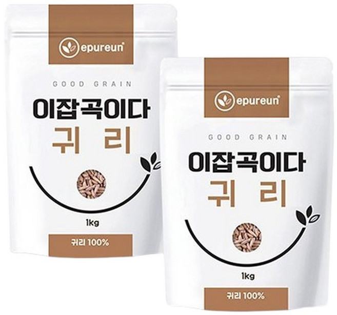 이잡곡이다 25년 햇 국산 강진 쌀귀리 1kg x 2봉, 2개