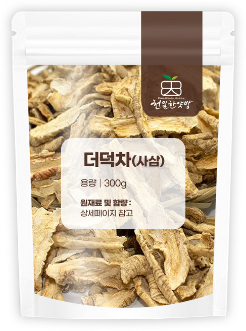 (국산) 사삼 건조 더덕 더덕차 300g, 1개