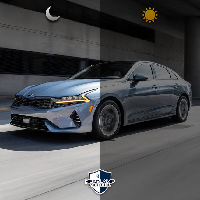 K5 DL3 3세대 흑백 자외선 UV PPF 자동차 블랙 헤드라이트 보호 틴팅 필름