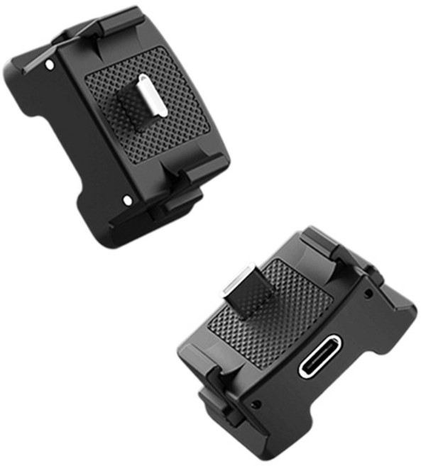 FLYMILE DJI OSMO POCKET 4/3 充電快拆底座 支援TYPE-C接口 磁吸折疊設計, 1個, POCKET 4/3 充電快拆底座(PO3053)