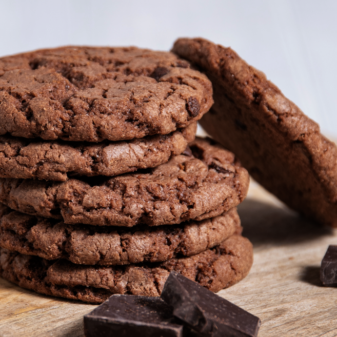 브라우니 코코아 쿠키 냉동생지, 브라우니 코코아 쿠키 냉동생지 40g 10개입, 400g, 1개