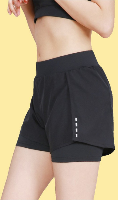 여성 투인원 쇼츠 마라톤 트레이닝 러닝복 헬스복 운동복 러닝 운동 반바지 숏팬츠