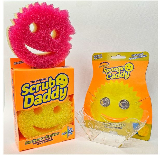 스크럽대디 스크럽마미 수세미 거치대 모음, 1세트, 랜덤