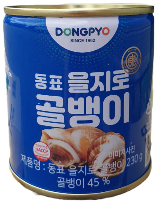 동표을지로 골뱅이 통조림, 230g, 1개