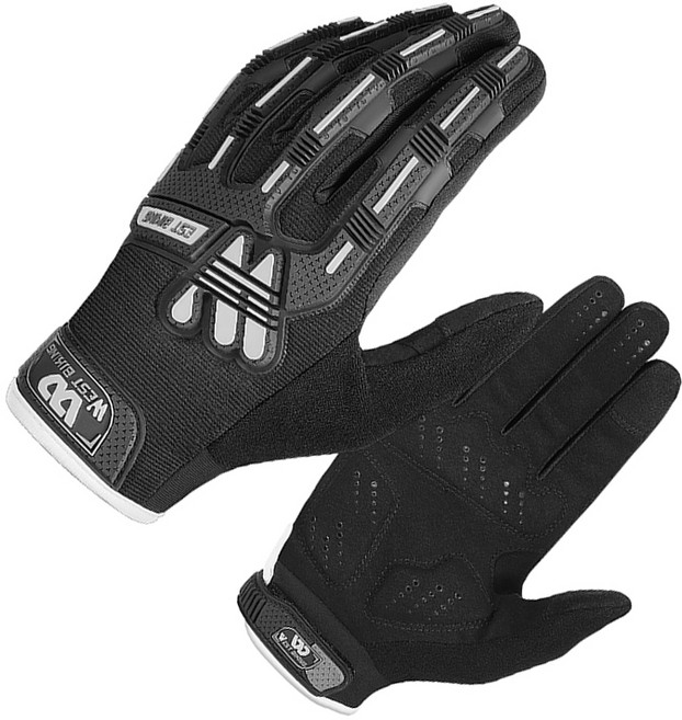 시그니처베이지 자전거 오토바이 겨울 방한 장갑 YPZ227, 1개, 그레이