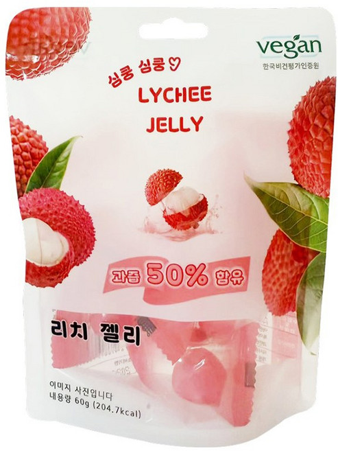 비건 리치 젤리, 60g, 15개