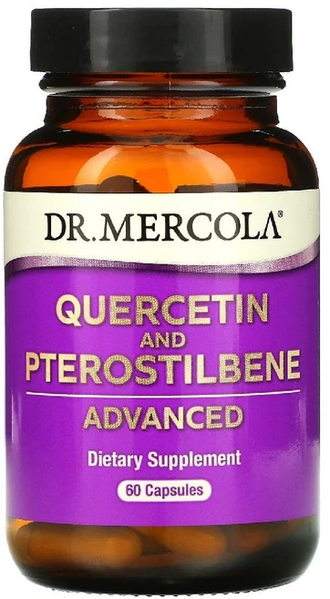 퀘르세틴피토솜 500mg 프테로스틸벤 어드밴스드 60캡슐 닥터머콜라 케세틴, 60정, 60개 - 쿠팡