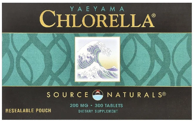 소스네츄럴스 야에야마 클로렐라 200mg 300정, 2개 - 쿠팡
