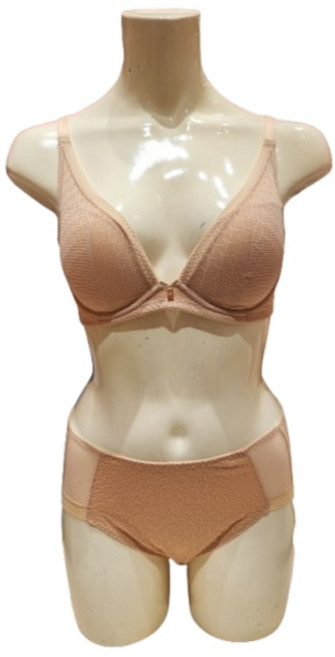 트라이엄프 매직 컴포트 노와이어 브라 노라인 힙레이스 팬티 여성속옷 세트 TBWBRR11 TBWPTR11 BE 2961465