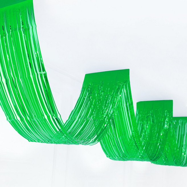 파티짱 천장 캐노피 가랜드 세트, 4개, 그린