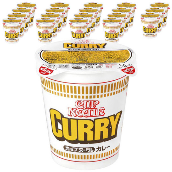 닛신컵 누들 카레 87g x 20개 (1) 보통