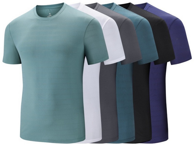 衣貳山 男涼感衣 冰絲涼感上衣 圓領內衣