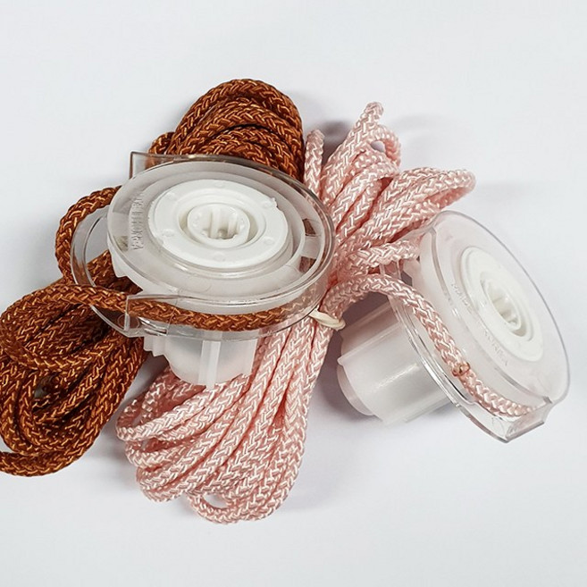 블라인드 롤스크린 줄 부품 부속 끈 손잡이 파손 교체 점보손잡이, 55.점보 끈손잡이 버건디 + 투명웨이트 C타입, 1개