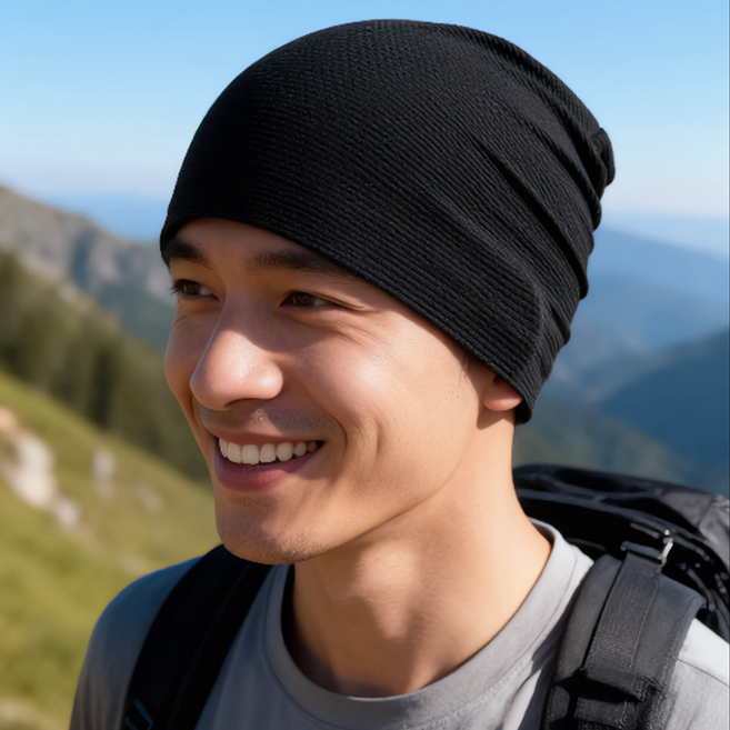 빠삐용 비니 모자 여름 메쉬 통기성 남성 여성 등산 자전거