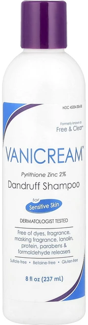 Vanicream 비듬 방지 샴푸 민감성 피부용 237ml(8fl oz), Vanicream비듬방지샴푸민감성피부용237ml8flo, 1개, 237ml - 쿠팡
