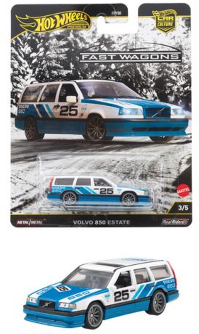 (Hot Wheels) 850 3 JBK68 핫 휠 자동차 문화 패스트 왜건 볼보 에스테이트, 1개