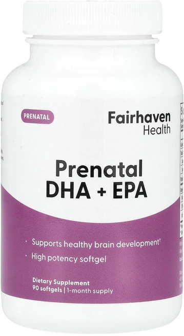 단백질 비타민 철분 마그내슘 칼슘 Fairhaven Health 임산부용 DHA + EPA 소프트젤 90정 고루고루섭취해주세요, FairhavenHealth임산부용DHAEPA소프트젤9, 1개 - 쿠팡