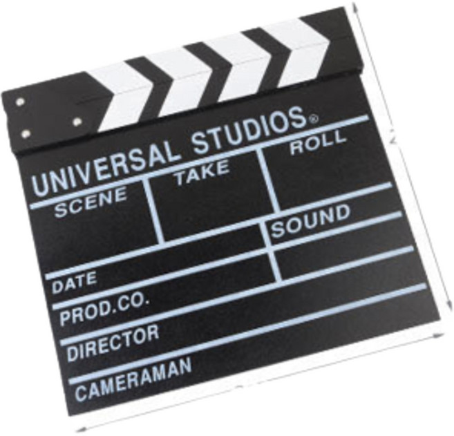 뮤비 슬레이트 보드 액션판 영화 큐사인 동영상 촬영 1인1방송 디렉터 비디오 거실 그림 인테리어 소품 클래퍼보드 1p