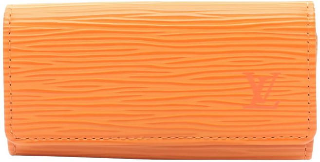 루이 비통 중고 2004 텍스처 레더 키 케이스