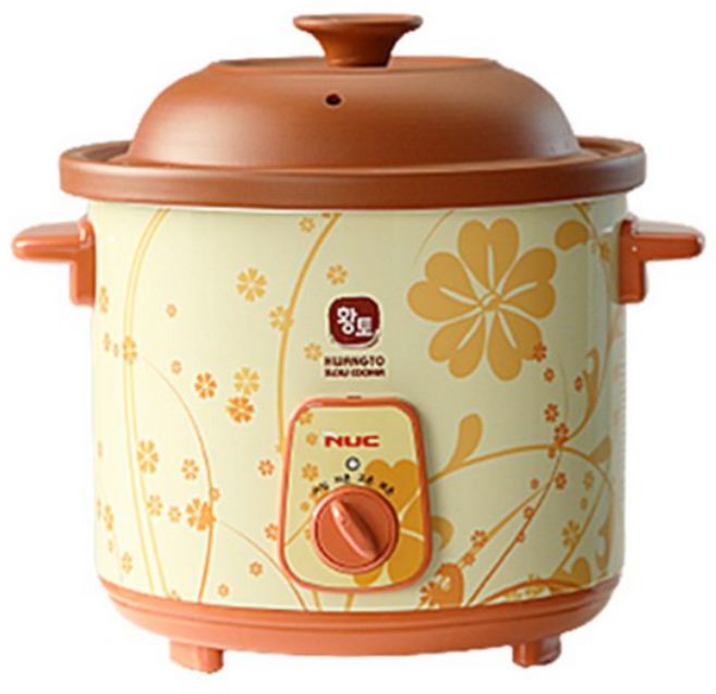 엔유씨 황토 슬로우쿠커 꽃 3.5L, NSC_3052