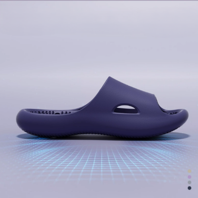 montoutou 사무실 지압 슬리퍼 발편한 EVA 쿠션 실내외 겸용 슬리퍼