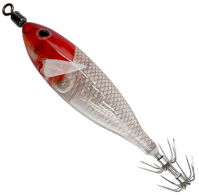 마리수 쭈꾸미 갑오징어 에기 미니 에기 레틀 축광 애기 80mm, 1개, 5.7g, 001(고추장)
