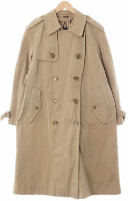 3639 닥스 클래식카키 면혼방 더블버튼워싱트렌치코트