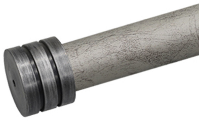 한국레일갤럭시 35mm 갤럭시 커튼봉 커텐봉, 실버