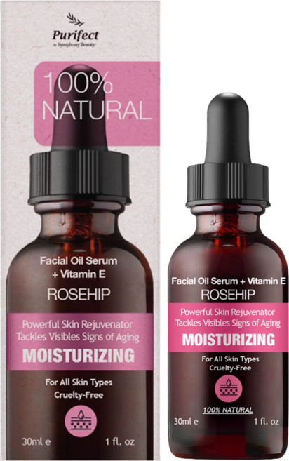 Purifect 玫瑰果青春亮顏精華油, 30ml, 1瓶
